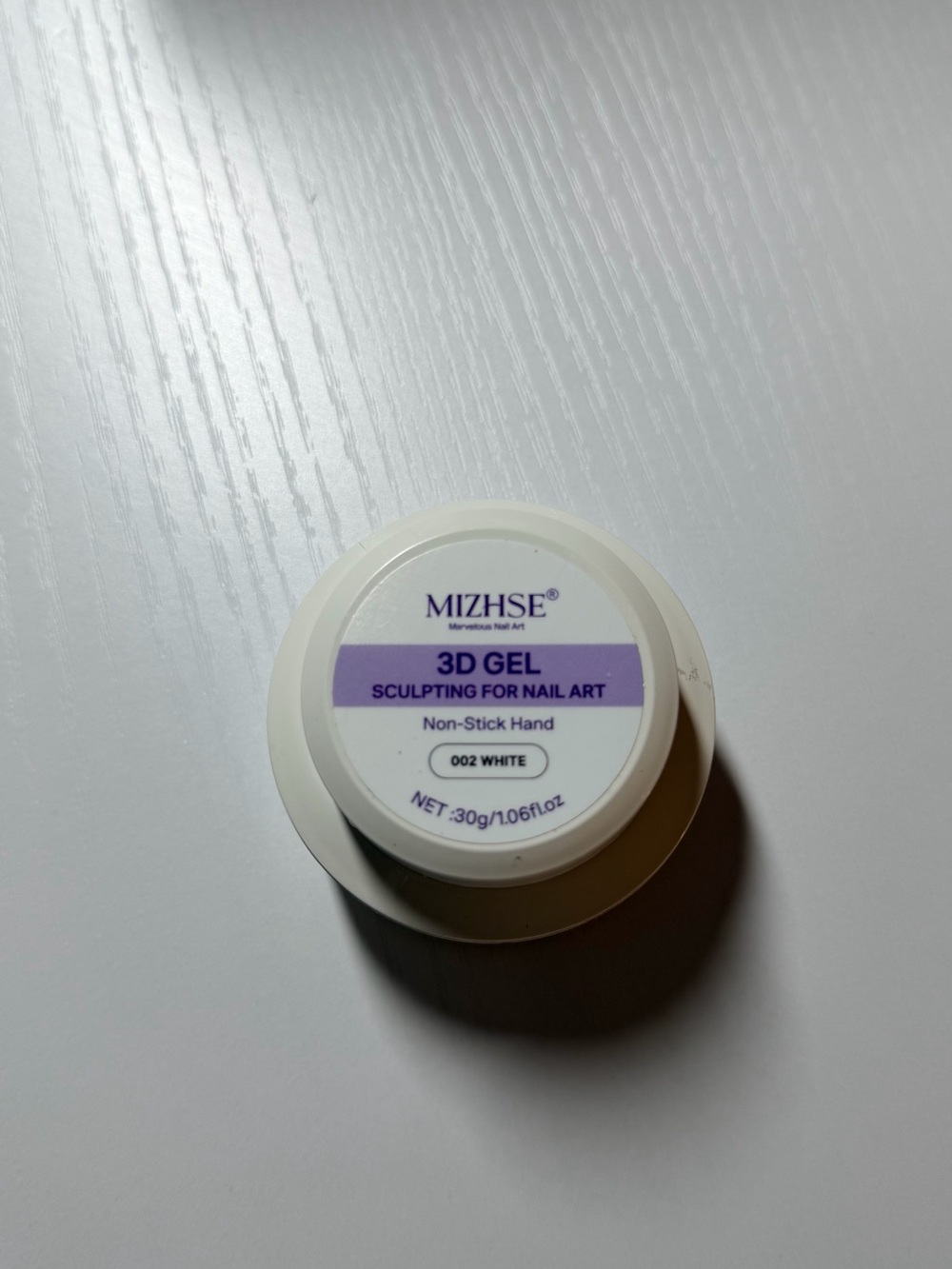 3D Gel Sculpting for Nail Art - White